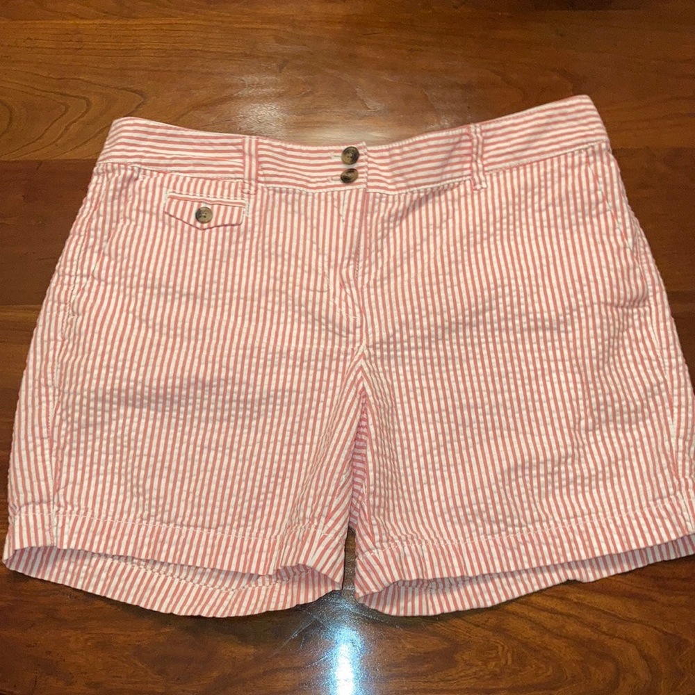 LOFT Seersucker Shorts